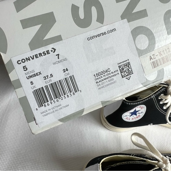 Converse x Comme des Garçons PLAY Chuck 70 Sneakers - Picture 10 of 13